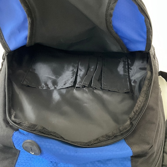 NWOT PORT & CO. Equestrian SFHJA Backpack Black Blue main image 12